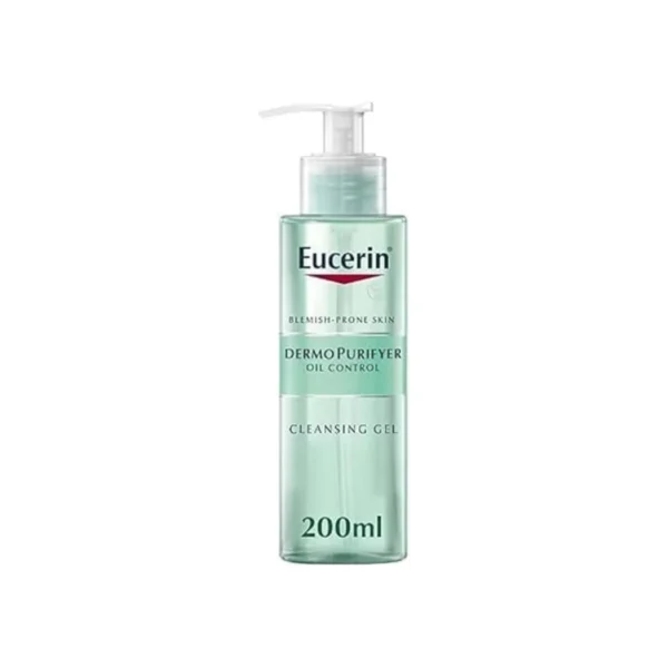 Eucerin DermoPurifyer Cleansing Gel, Acne-Prone Skin, Fragrance-Free, Soap-Free, 200ml